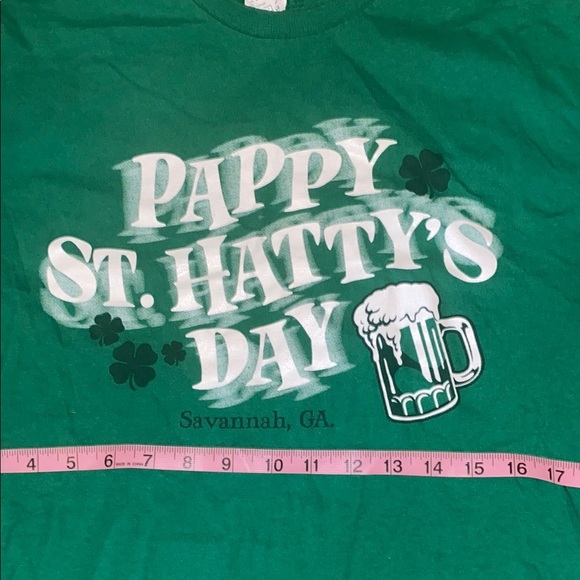 Delta Green Savannah Georgia Saint Patrick’s Day Short Sleeve crewneck Tee - Picture 2 of 4